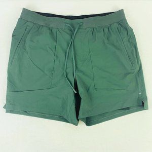 New With Blemishes Men's Lululemon licensed To Train Lined Short 7" Size XXL